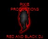Red and Black DJ Room