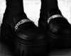 Loafers + black socks