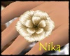 [Nik] Rose ring (L)