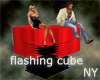 NY|  Flashing Cube