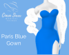 Paris Blue Gown