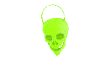 Dolly Green Skull