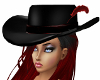 Cowboy Hat Red F
