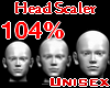 Head Scaler 104% * F/M