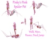 Pinkys Pink Spider Pet