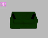 Des-hunter green couch