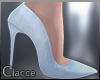C blue heels