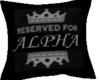 Alpha's Pillow