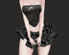 𝕏.STARRY NOIR SKIRT