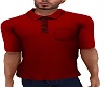 red/black polo shirt