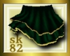 {sk82}Green & Gold Skirt