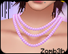 z | Pearl Neck - Fuchsia