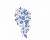 Blue+White Bride Bouquet
