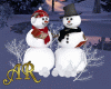 AR! Mr & Mrs Snowman