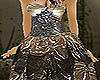 BlacknGold Gilded Gown