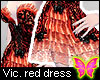 Victoriana Red Dress
