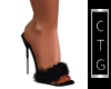 CTG EVENING SLIPPERS BLK