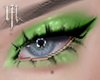 Glitter Eyes Lime Green