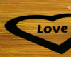 love forever floor sign