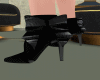 MxU-Black bow Boots