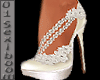 (X)Wedding shoes pearls