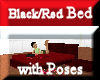[my]Black/Red Bed poses