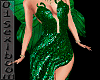 A81(X)sequins green gown
