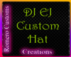 R.C. DJ EJ Custom Hat