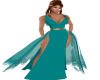 EF Teal Eypgt Dress