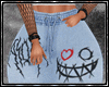 〆 Denim Cargos