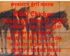 western grill menu#1
