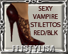 ! Sexy Vampire Shoes Red