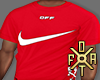 |F| T-Shirt NK Red