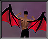 Bat Wings Red M/F