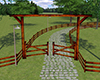 Wooden Ranch Gate