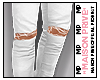 [M❤P] White SLP Jeans