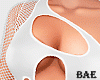 B| Fishnet Dress White