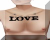 Tattoo Chest LOVE [m]