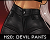 ! devil. leather bottoms