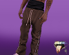 Brown Cross Sweats
