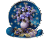 Purple Roses Globe