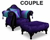CouplePurp Library Chair
