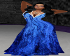 BLUE WHITE GOWN/DRESS