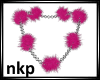 NKP-Pink Fluff Necklace