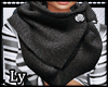 *LY* Scarf Blk
