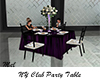 NY Club Party Table