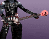 skeleton electric guitar
