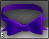 Purple Bow Choker