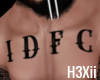 IDFC Chest Tattoo