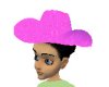 hotpink cowgirl hat